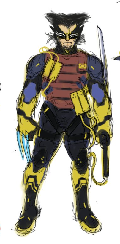 musashinoelegy's tweet photo. I've drawn Wolverine a surprising amount looking back on it https://t.co/Yn3F0iJ4ky