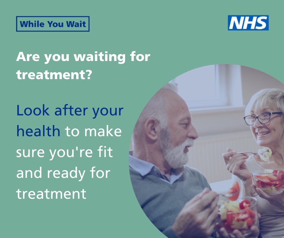 A reminder about the While You Wait website which offers help if you are waiting for a delayed operation or procedure. It contains information about keeping yourself physically and mentally fit as well as practical help checking waiting lists etc. Click improvinglivesnw.org.uk/our-work/healt…
