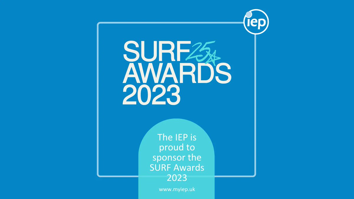 ➡️ The #IEP is proud to be sponsoring the category of ‘Removing Barriers to Employability’ at this year's prestigious national SURF Awards for Best Practice in Community Regeneration.
myiep.uk/blogpost/12462… 
@IEPInfo @ScotGov @PearceInstitute
#SurfAwards #Employability