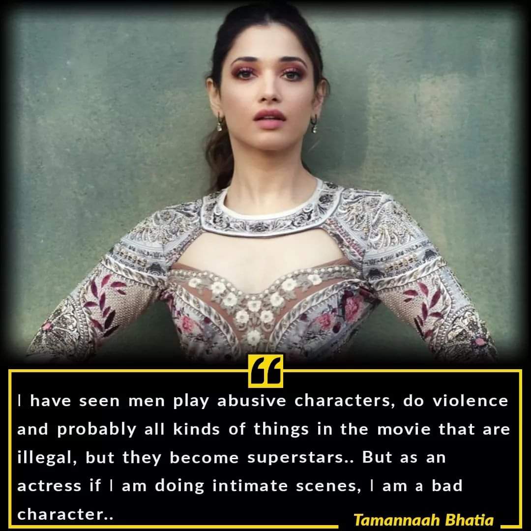 Perfect Statement! 💥🔥 isn't it?? 

#Tamannaah #TamannaahBhatia #LustStories2