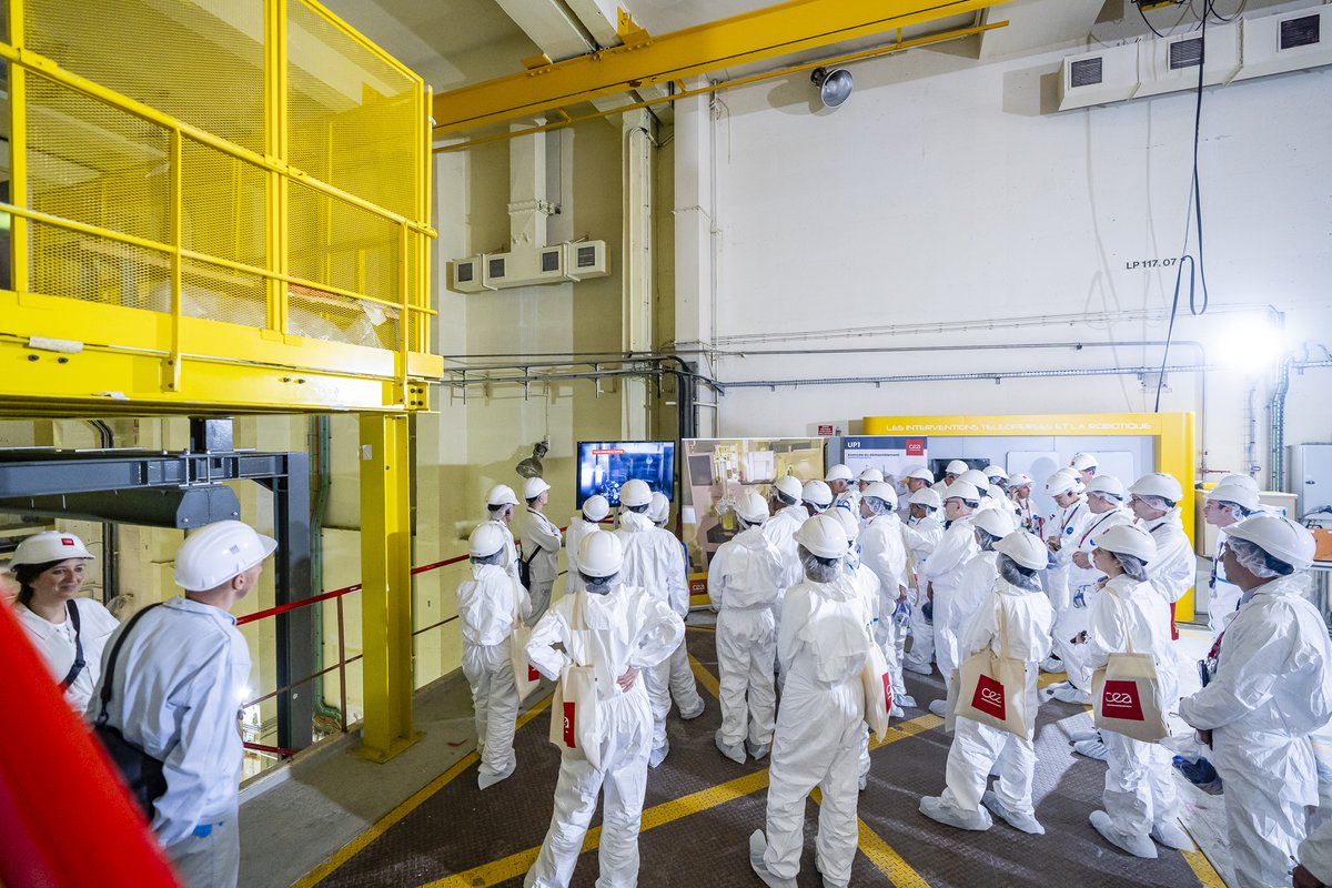 FR_Desarmement's tweet photo. Merci au @CEAMarcoule, aux @Armees_Gouv et à @francediplo_ASD pour cette visite du site nucléaire de Marcoule, en présence de délégations membres de #NPDI et de l’Initiative de Stockholm, illustrant l'engagement de la 🇫🇷 pour la transparence en matière de désarmement nucléaire. https://t.co/iGv4V5Am9E