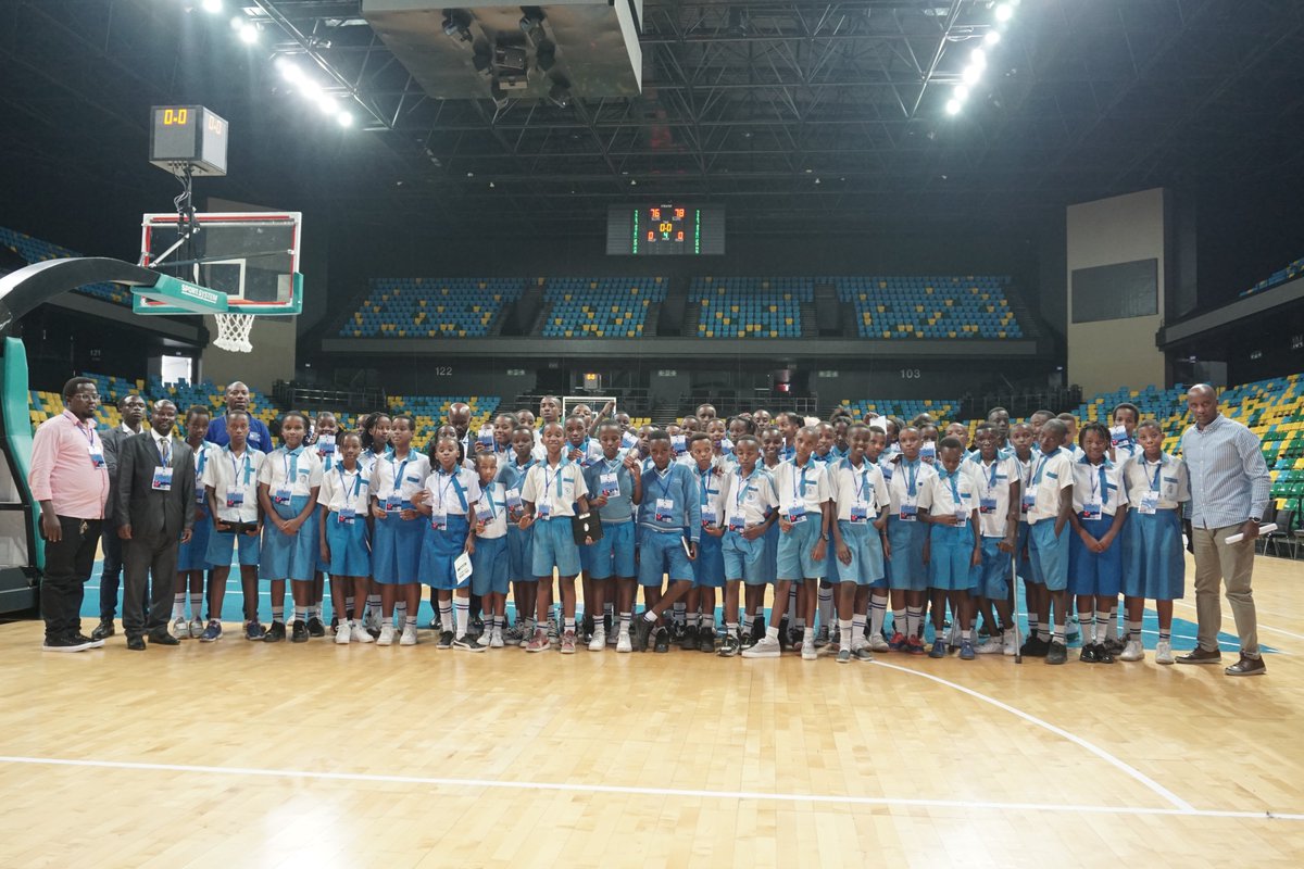 UbumweCommunity's tweet photo. House of children school students at Kigali International Airport &amp; at BK Arena... Thanks a lot  for this special opportunity for our students. They got a lot.@RubavuDistrict @Rwanda_Edu @bkarenarw @FlyRwandAir https://t.co/hedTBofCfZ
