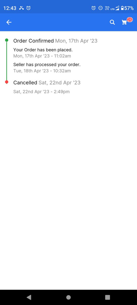 rao_aroon's tweet photo. @flipkartsupport @jagograhakjago @Flipkart Hii whats this?? order cancelled from your end. Not refunding amount. contacted n number of times. issue/complain closed on its own with#resolved status.evry time #Customercare talks like a bot dont know what to do.worst#CustomerService https://t.co/G7AHMTr0Hb