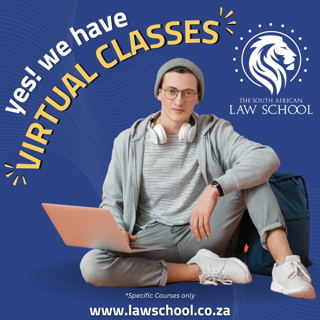 SALawschool1's tweet image. 🖥️ No need to worry about #loadshedding! Our #virtualclasses ensure uninterrupted learning experiences. Join us &amp;amp; gain knowledge from anywhere, anytime!  Visit lawschool.co.za to learn more. #UninterruptedLearning #lectures #businesscourses #lawcareer #studying #unilife