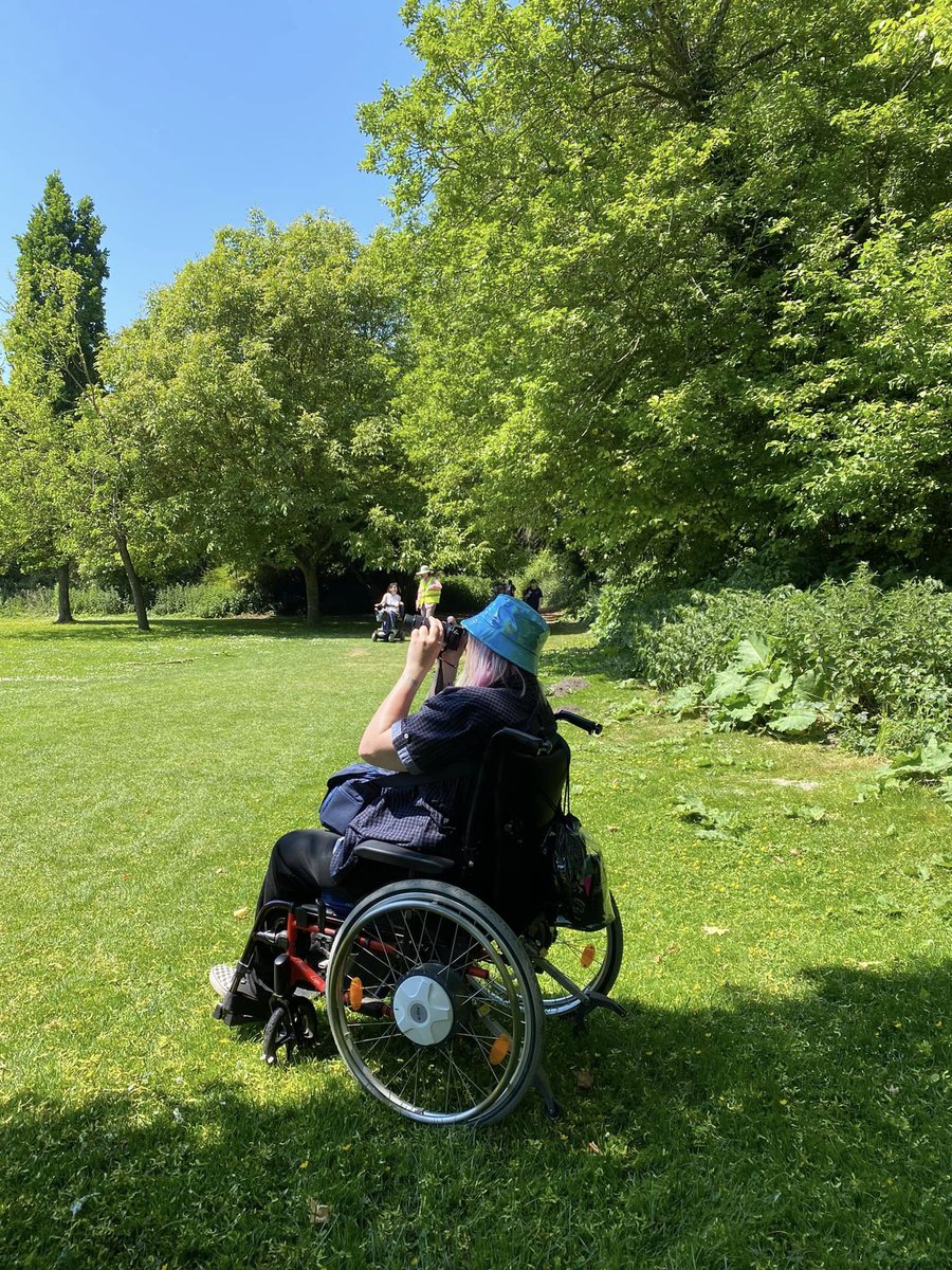 themichmaker's tweet photo. It's been a while #Twitter but I'm back. I've been doing lots of accessible walks with @wildwithwheels to get me outside and this week I am in #GreatYarmouth. I forget how much I love this planet🌍 https://t.co/T58JuncB8Q