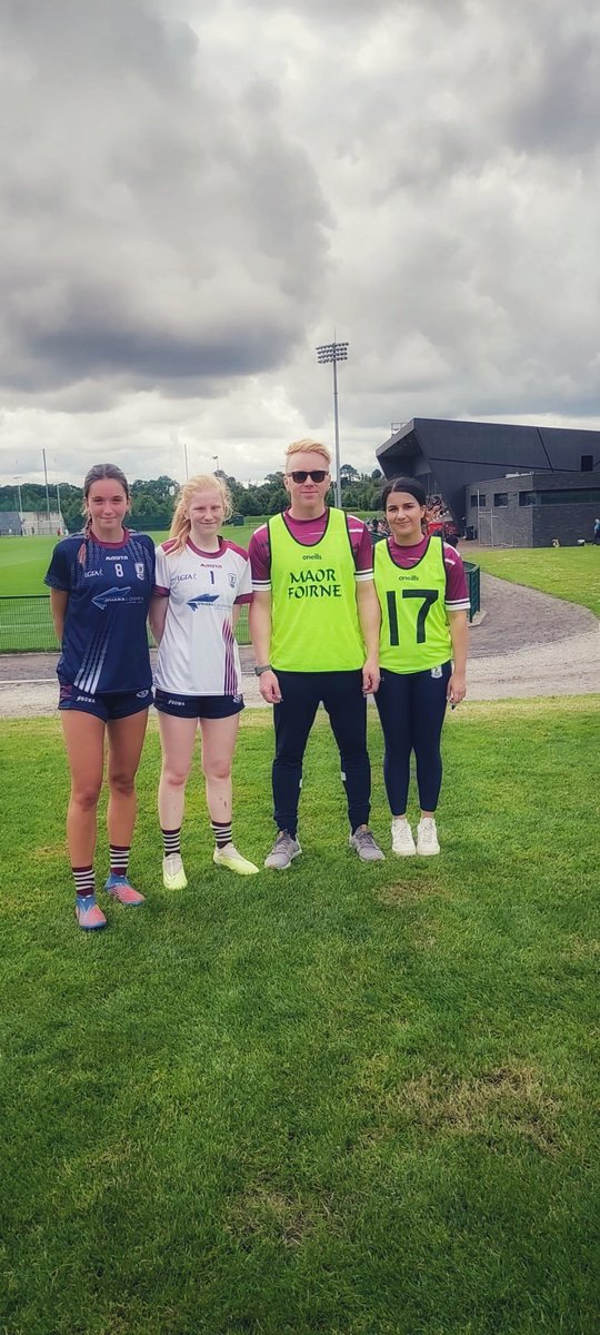 TreabhairC's tweet image. Incredible performances from our @galway_st #lgfa players yesterday with Isabelle captaining the @GalwayLgfa West/City team where we played the other Galway North/East team in the @LadiesFootball final. Great day for Galway LGFA🏆🥇