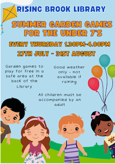 Rising Brook Community Managed Library tweet media