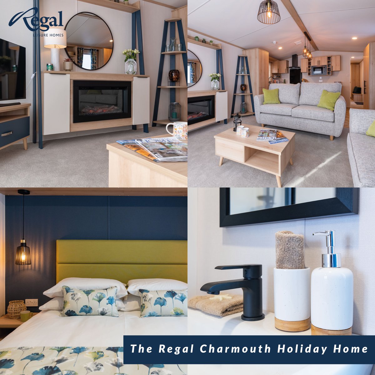 Artisan V Charmouth, which team are you on? 💫
The Artisan Lodge has opted for a bold, contemporary colour scheme, whereas the Charmouth has a botanical-scandi feel. Both are available in BS 3632 residential specification!
Which would you choose?
regallh.co.uk