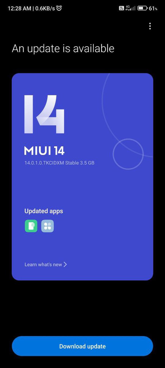 TECH__MUKUL's tweet photo. Poco X4 Pro MIUI 14.0.1.0 Android 13 Indonesia Update Released for Beta Testers!

Download Link: https://t.co/X5gsIlB4mI

#Xiaomi #PocoX4Pro #MIUI #MIUI14 https://t.co/M4EcDizwk7