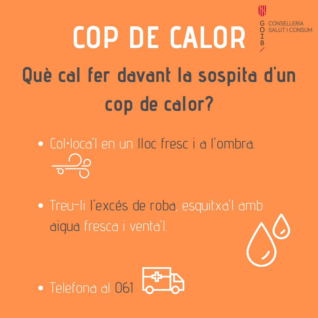 incaciutat's tweet photo. 🔆 L'estació #INUNSAB ubicada a Inca va detectar ahir una temperatura màxima de 🌡️40,8 °C a les 15.10 h i una humitat relativa de l'aire del 98% a les 04.50 h.

⚠️ Per favor, molta precaució davant les altes temperatures 👇 https://t.co/cgJsCqUEHI