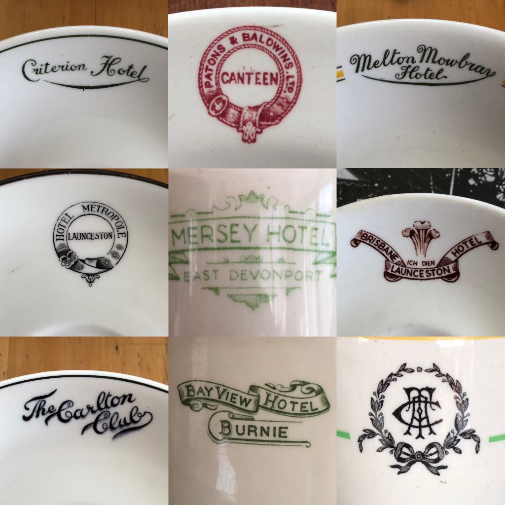 I bet a few of us have sipped or supped from some of these beauties in the past! 🍽️☕️

Pieces of nostalgia now and very collectible!
