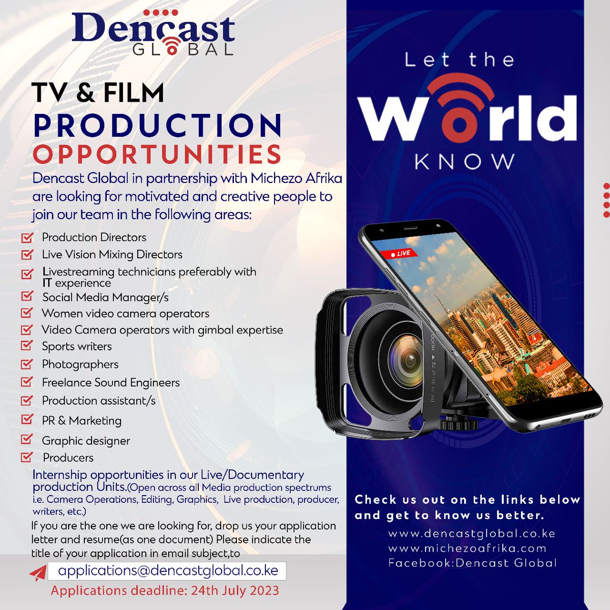 DencastL's tweet photo. We are expanding our capacity by growing our team while also creating unique opportunities as we remain committed to pass on knowledge through an elaborate Internship program https://t.co/IcrmakBOgT