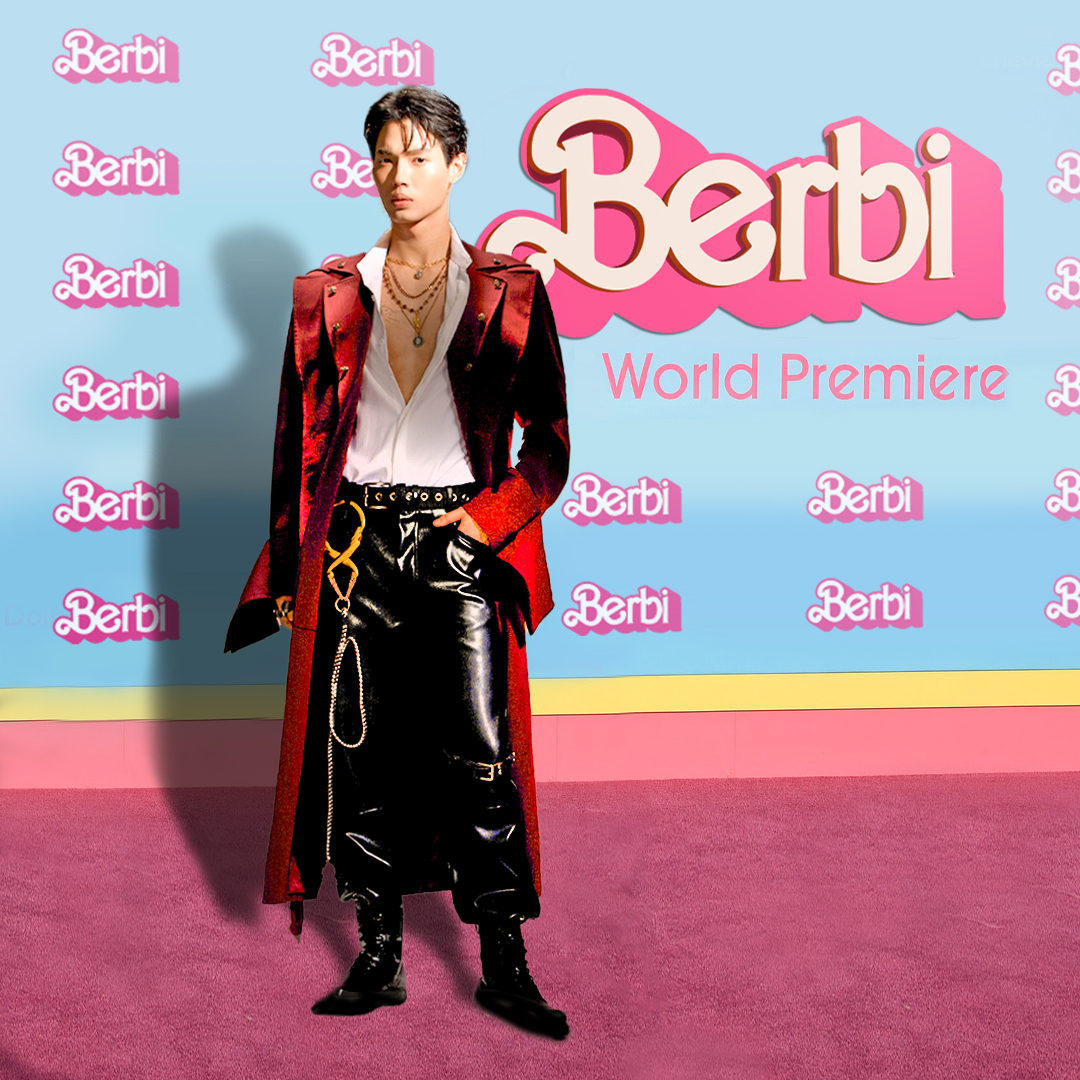 Ar Jin (Win Metawin) spotted at the Berbi World Premiere 😳