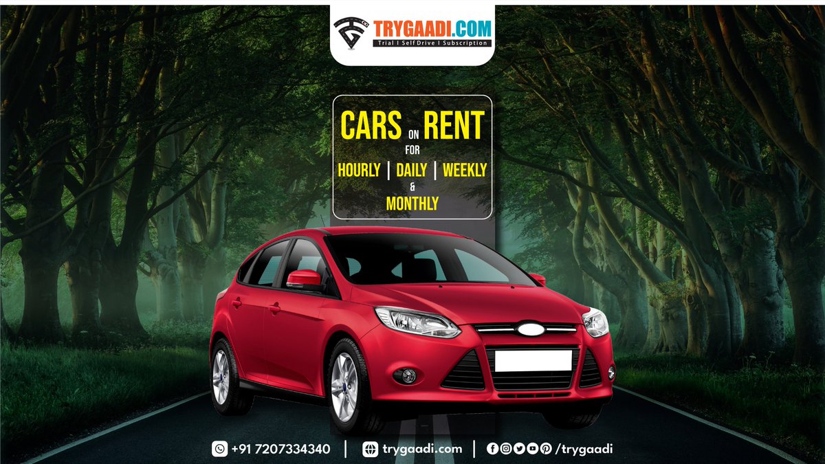 Cars on rent for Hourly | Daily | Weekly & Monthly.

#trygaadicom #cartrials #cartrialssecunderabad #carsforrent #carrental #cars4all #bestcarrental #outstationcarentals #selfdrivecars #selfdrivecarsinsecunderabad