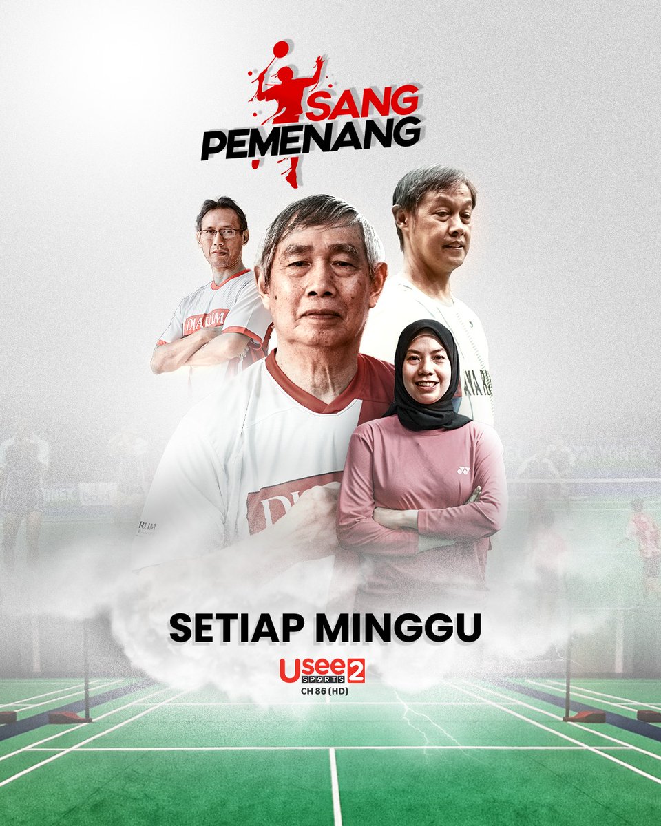 Usee Sports kedatangan keluarga baru nih, yakni Sang Pemenang. Yang mengisahkan atlet bulutangkis Indonesia yang pernah juara dunia.
Bagaimana kisah mereka? Nantikan di Sang Pemenang setiap Minggu pukul 21.00 WIB🏸🔥

#IndiHomeTV
#UseeSports
#SangPemenang
#Bulutangkis
#Badminton