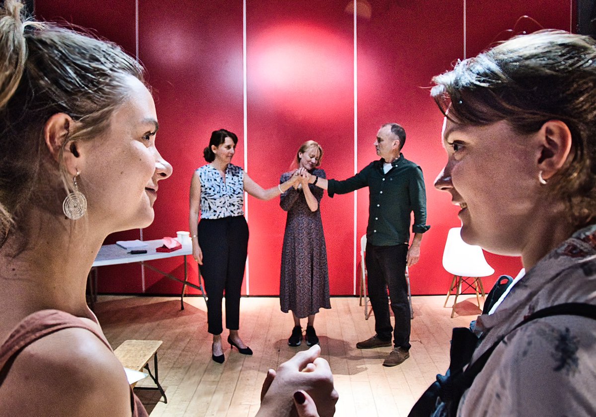 JStrafford9's tweet photo. We open in a week! There's till time to get your tickets: https://t.co/dLEAxxQdVi
‘From This Day Forward' by @NicolasRidley at the OSO Arts Centre, Barnes, 19-23rd July @FortuneRare 
📷Paddy Gormley https://t.co/2eYHKUTWzb