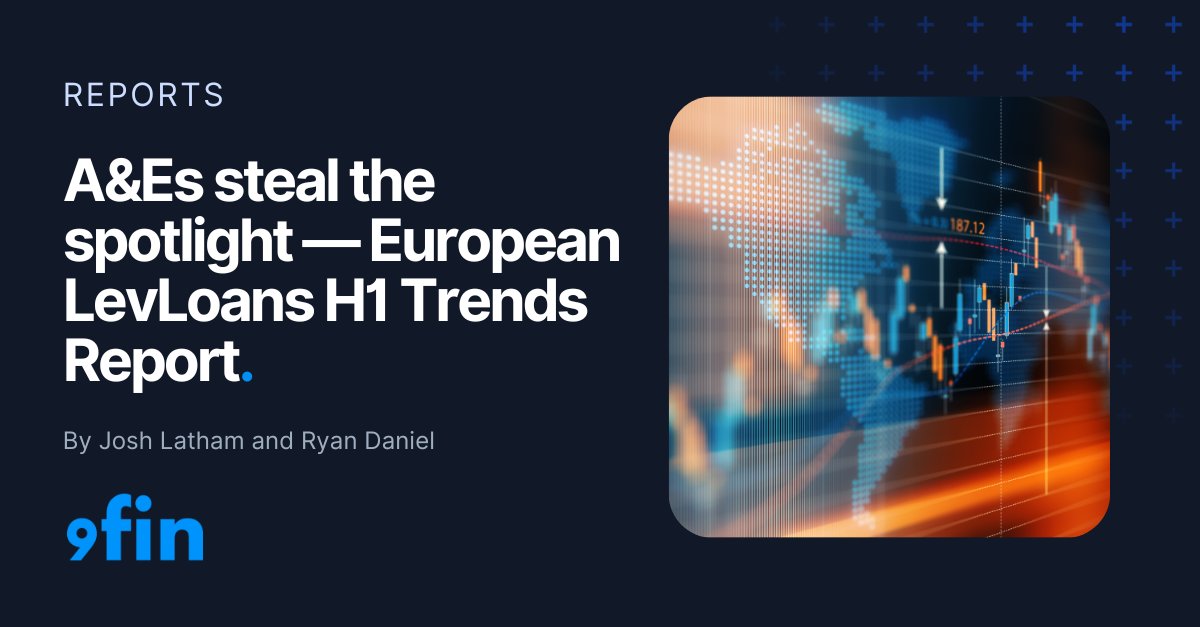 9finHQ's tweet image. Stay ahead of the game in the European leveraged loan market!

9fin's editors provide an in-depth analysis of the key trends in H1 and why we expect A&amp;amp;Es to dominate the market for the rest of the year. 📈

Request your copy 👉 hubs.li/Q01Xh1fy0

#Leveragedloans #issuance