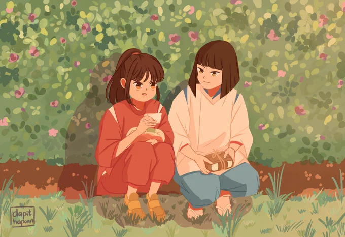 hello #PortfolioDay! ⸜(。˃ ᵕ ˂ )⸝i'm marzi, a freelance illustrator from the philippines! i love to draw my favorite dramas and films in warms colors i am currently open for commissions too, please send a dm for inquiries :  