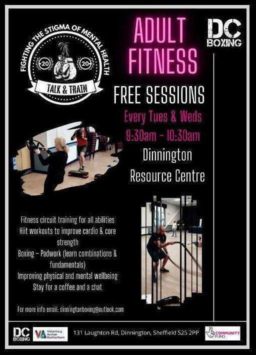 Stag_RosePPG's tweet photo. #wednesdaymotivation 🥊🥊

#freesession adult fitness sessions @dcboxingfitness  9.30 - 10.30am

For all abilities; improve your fitness, well being and mental health. Pop in for a chat, see if it's right for YOU.
#talkandtrain #endthestigmaofmentalhealth #peersupport @talkntrain https://t.co/bMf1BkdqWz