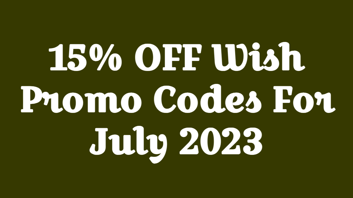 Wish Promo Code For Existing Customer Nov 2023 (@WishPromoCode20) / X