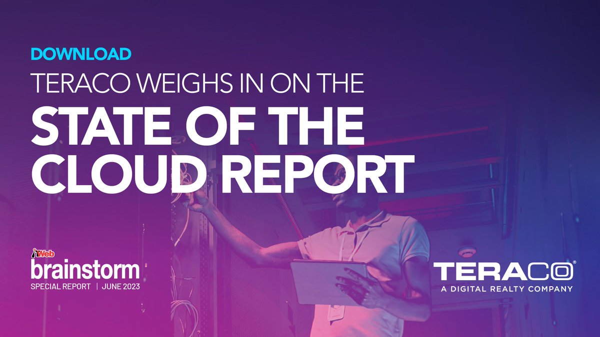 TeracoDC's tweet photo. Download the #StateoftheCloud #Report 2023, courtesy of Brainstorm Magazine, to get inside insights into the #African #cloud market, with exclusive features from Teraco. https://t.co/gapz0Th93B https://t.co/Z33YLy9UKx