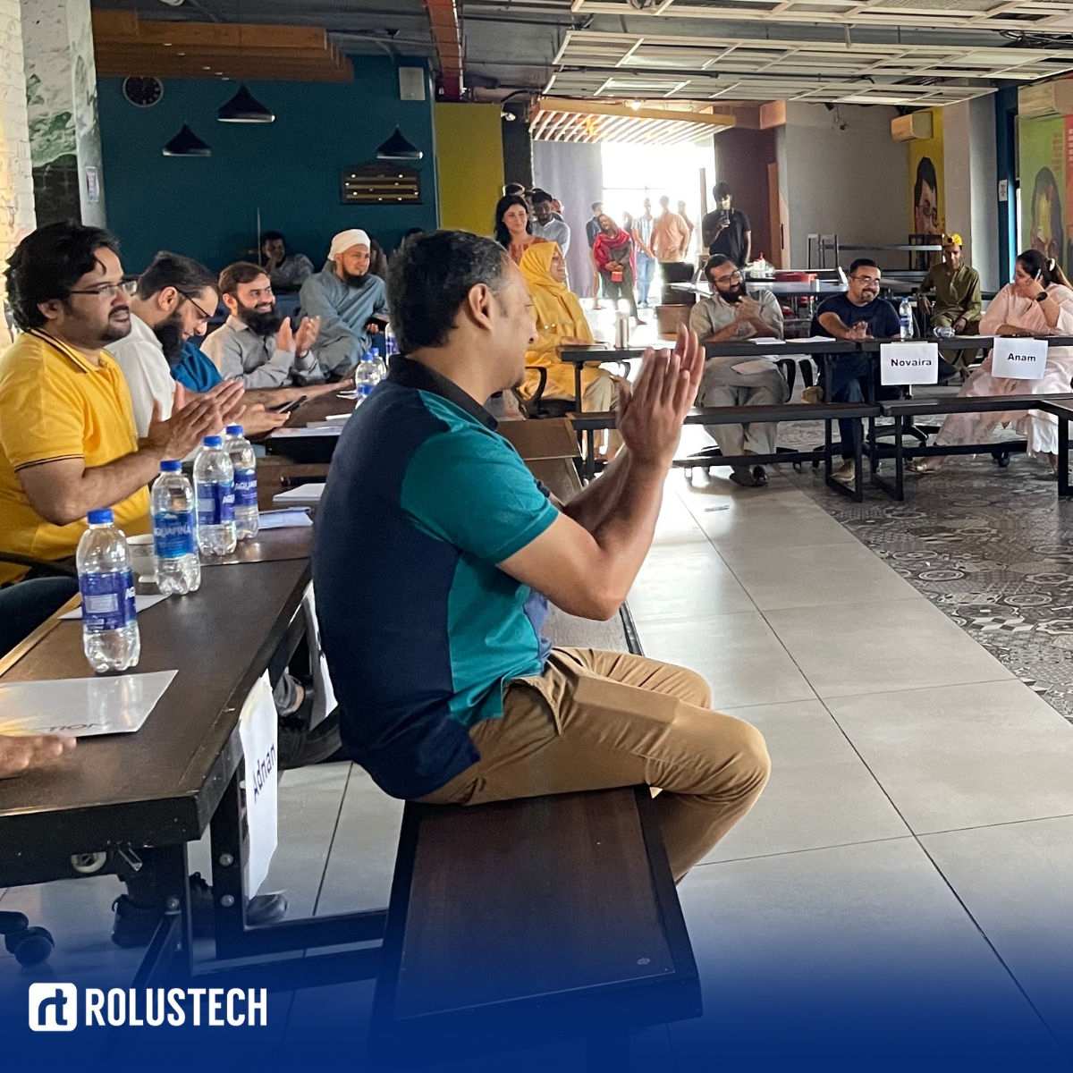 RolustechCRM's tweet photo. Rolustech teams up with @DirActionSkills for an empowering team-building workshop, to enhance collaboration and communication among team members.
#Team #Collaboration #Teambuilding #Workshop #EmployeeEnrichment #Rolustech #Rtians https://t.co/m2wHSSOcM7