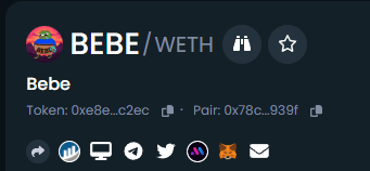 BebeEthcoin's tweet photo. Social Update
$BEBE $PEPE $DEDE https://t.co/unzm3adW8s