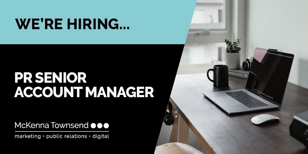 We’re hiring! We’re looking for a passionate, confident and creative PR Senior Account Manager to join our fantastic team. If you think this role could be for you, please get in touch: bit.ly/43m3IYv

#PRJobs #WeAreHiring #AwardWinningAgency #HampshireJobs #DorsetJobs