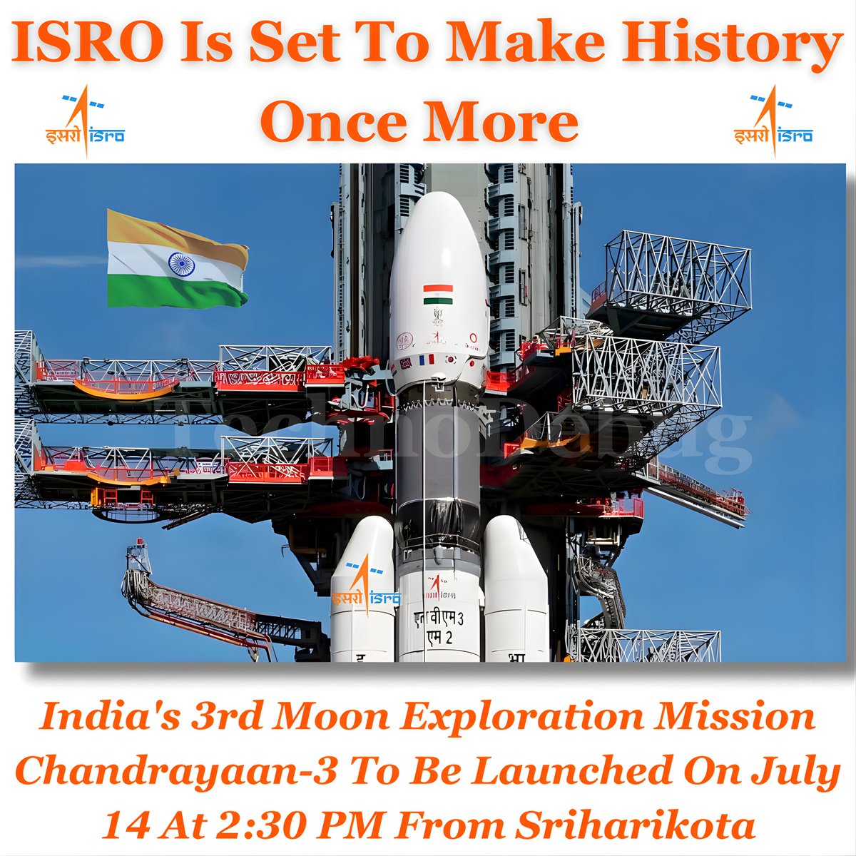 TechnoDebug's tweet image. Chandrayaan-3 is the next mission by ISRO to explore space and learn more about the Moon. It builds on the success of previous missions and aims to increase our knowledge of the Moon.
#technodebug #Chandrayaan3