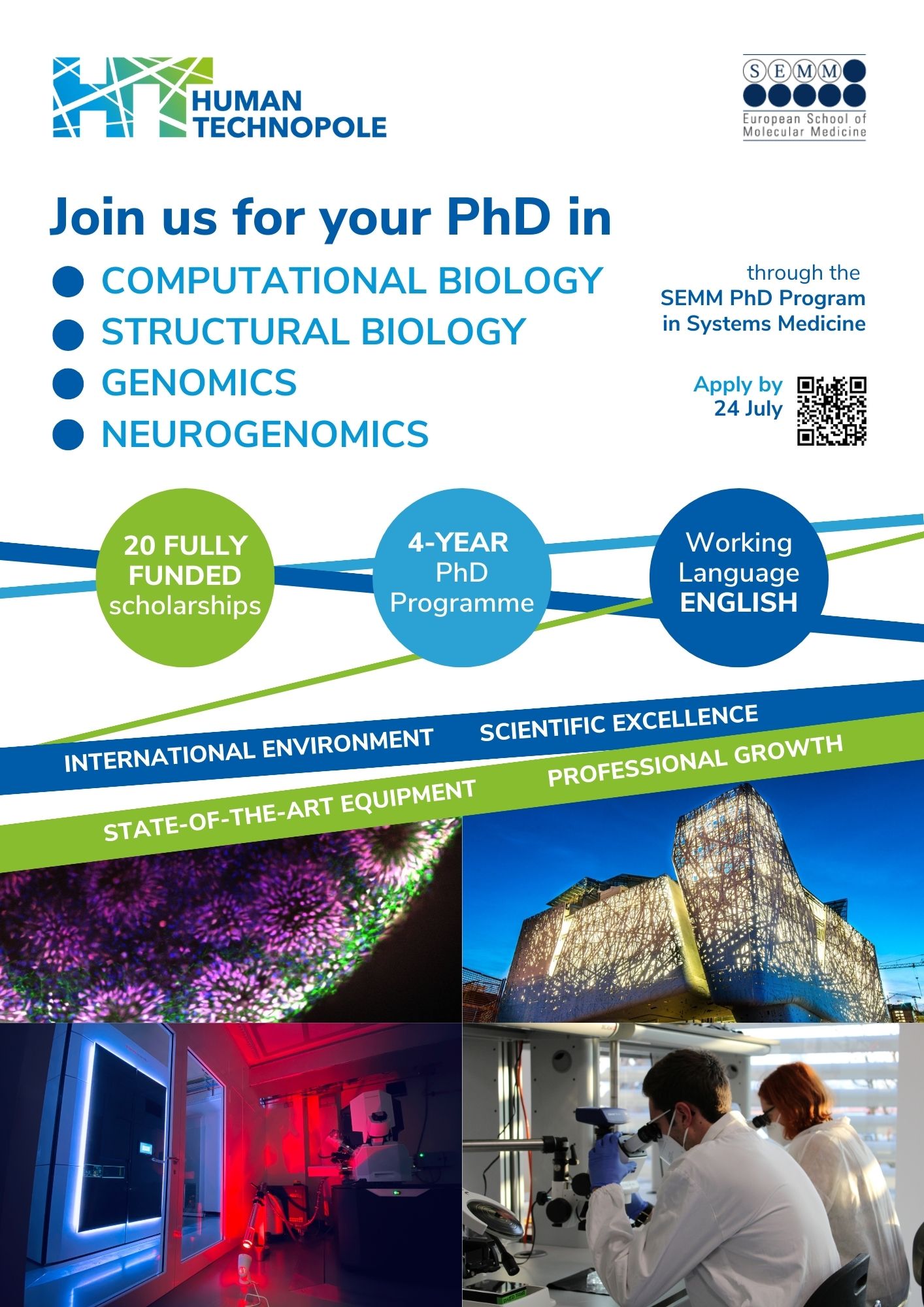 Human Technopole on X: &ldquo;🔬💻Looking for a #PhD position in an 
