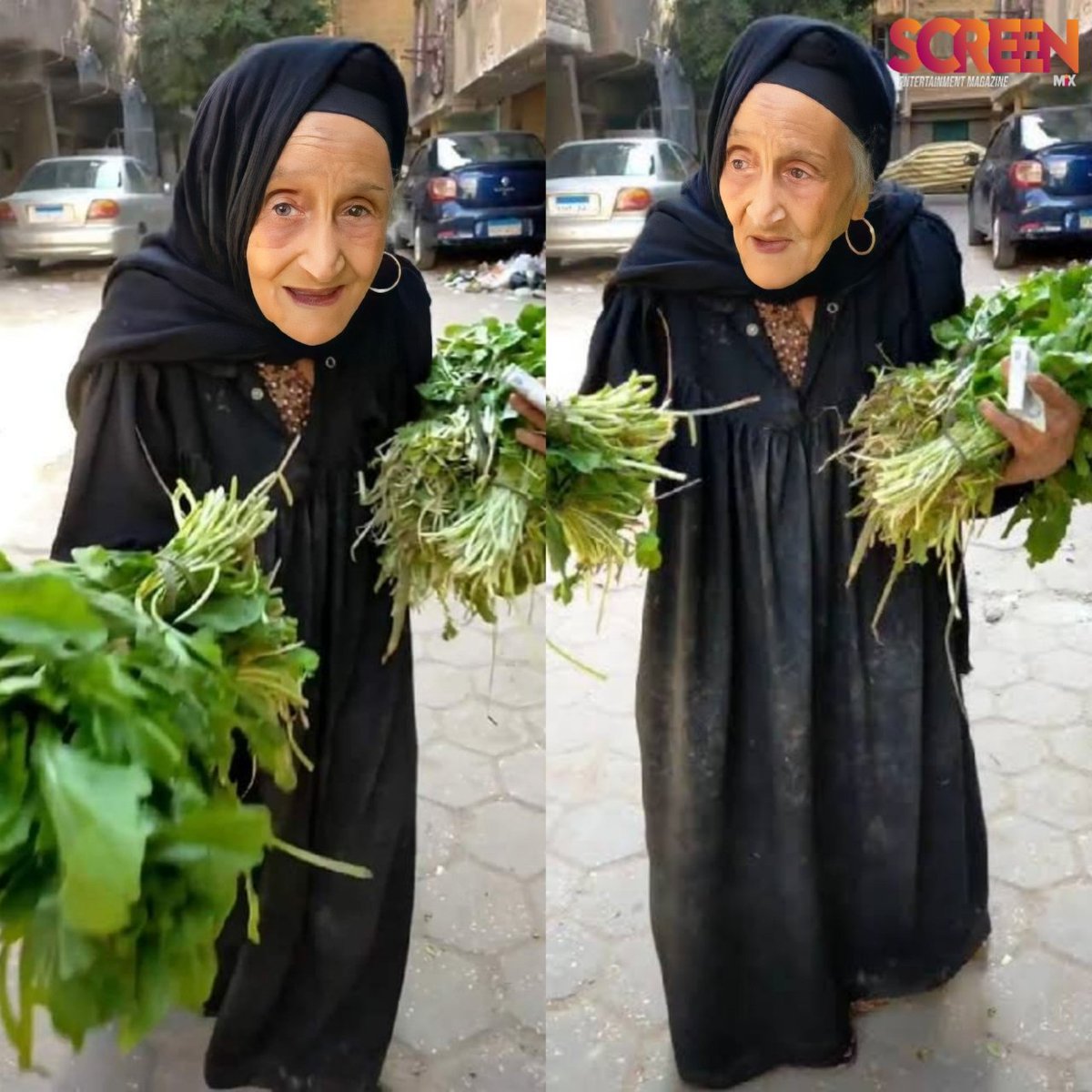هذا مقطع فيديو لإمرأة مصرية تُدعى الحاجة عزيزة تبلغ من العمر 89 عامًا

تجوب الشوارع لكسب رزقها رغم تقدم عمرها من خلال بيع "الجرجير" وبعض الخضروات

وقالت الحاجة عزيزة إنها قررت العمل بعد سنوات من وفاة زوجها لكسب العيش والإنفاق على ابنها، وبعد أعوام توفي نجلها هو الآخر

وقالت أن