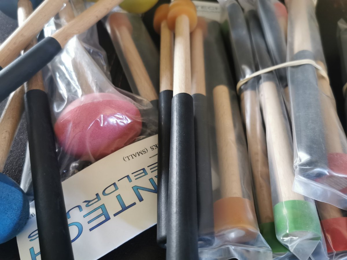 thepanadvisor's tweet photo. Finding the right stick for your pan can be difficult to say the least!

We work with the best suppliers in the UK to take the hassle away!

#steelpan #steeldrum #steelband #pansticks https://t.co/e4dTFBoUkG