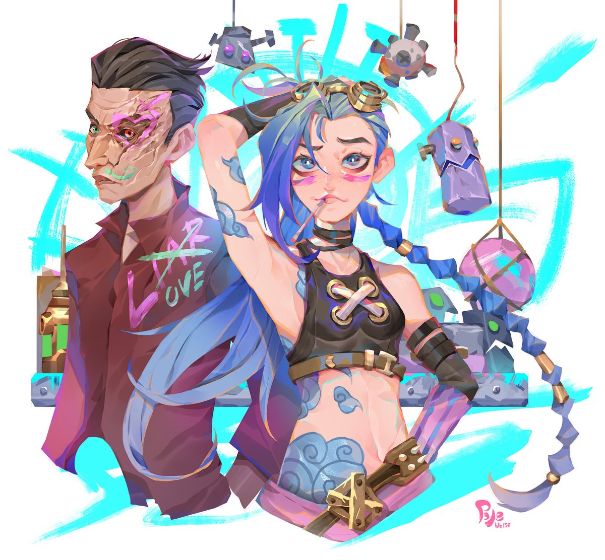 BleBle Art tweet media