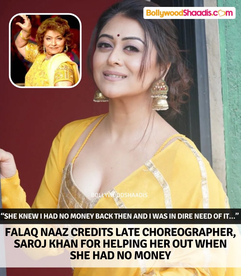 #BiggBossOTT2 participant, #FalaqNaaz recalled how ace choreographer, #SarojKhan had helped her with some income at a time when she had no money.

#BiggBoss #BBOTT2 #BiggBossOTT 

READ FULL STORY: 
https://t.co/aLoRDkdI3u https://t.co/1nfQbFDbbz