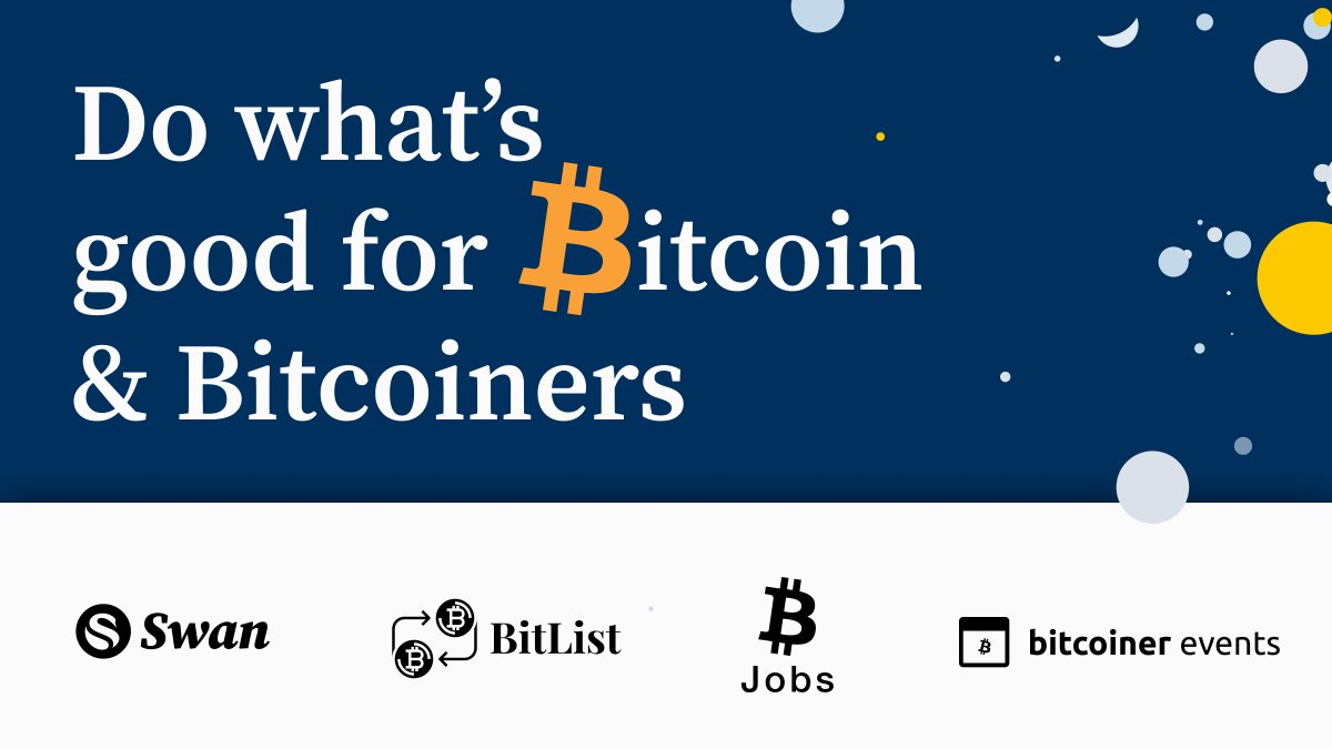 Bitcoiner Events (@BitcoinerEvents) / Posts / X