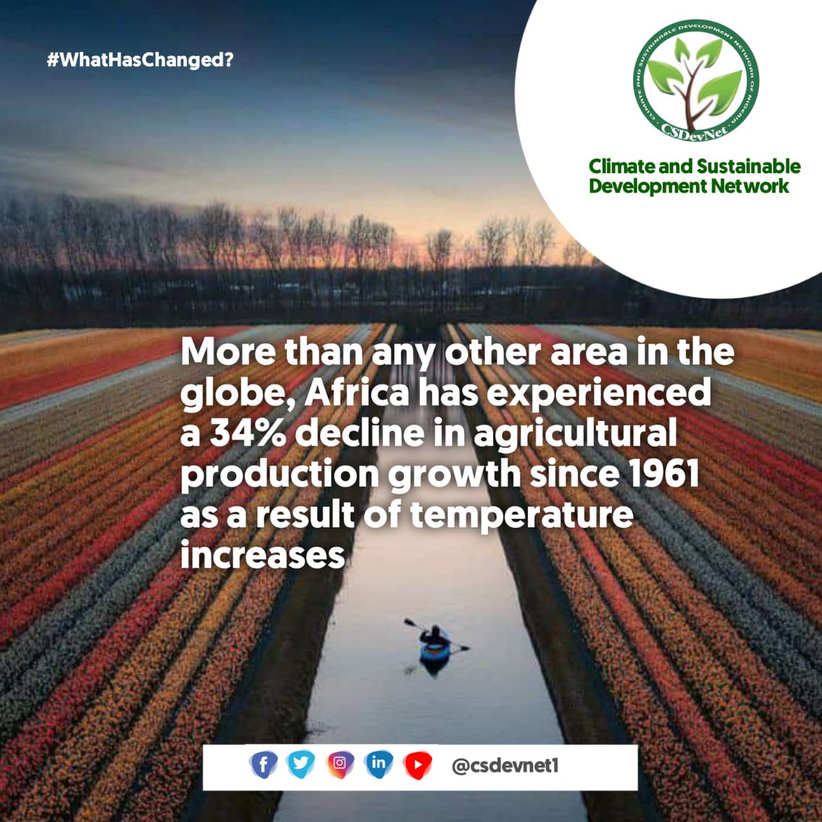 #WhatHasChanged?
#AgriculturalAdaptation