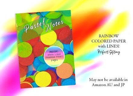PASTEL NOTES 🐠
RAINBOW colored paper 
amzn.to/3ZZZK6P

#gift #giftideas #birthday #Students  #studentteacher  #musician #guitarist  #Adh #technology #music #fitness #healthy #sports #women #student  #beauty #writers   #womenintech #rainbow #art #Abstract #coloredpaper