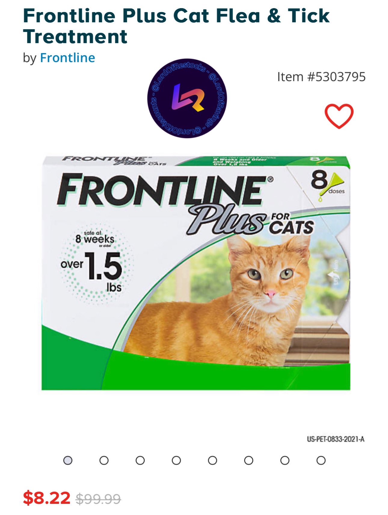 Lord Of Savings Hot Deals Discounts More on X Frontline Plus Flea and Tick Treatments now 8.22 via PetSmart 92 Price Drop Cats https t CyWEWMdJP3