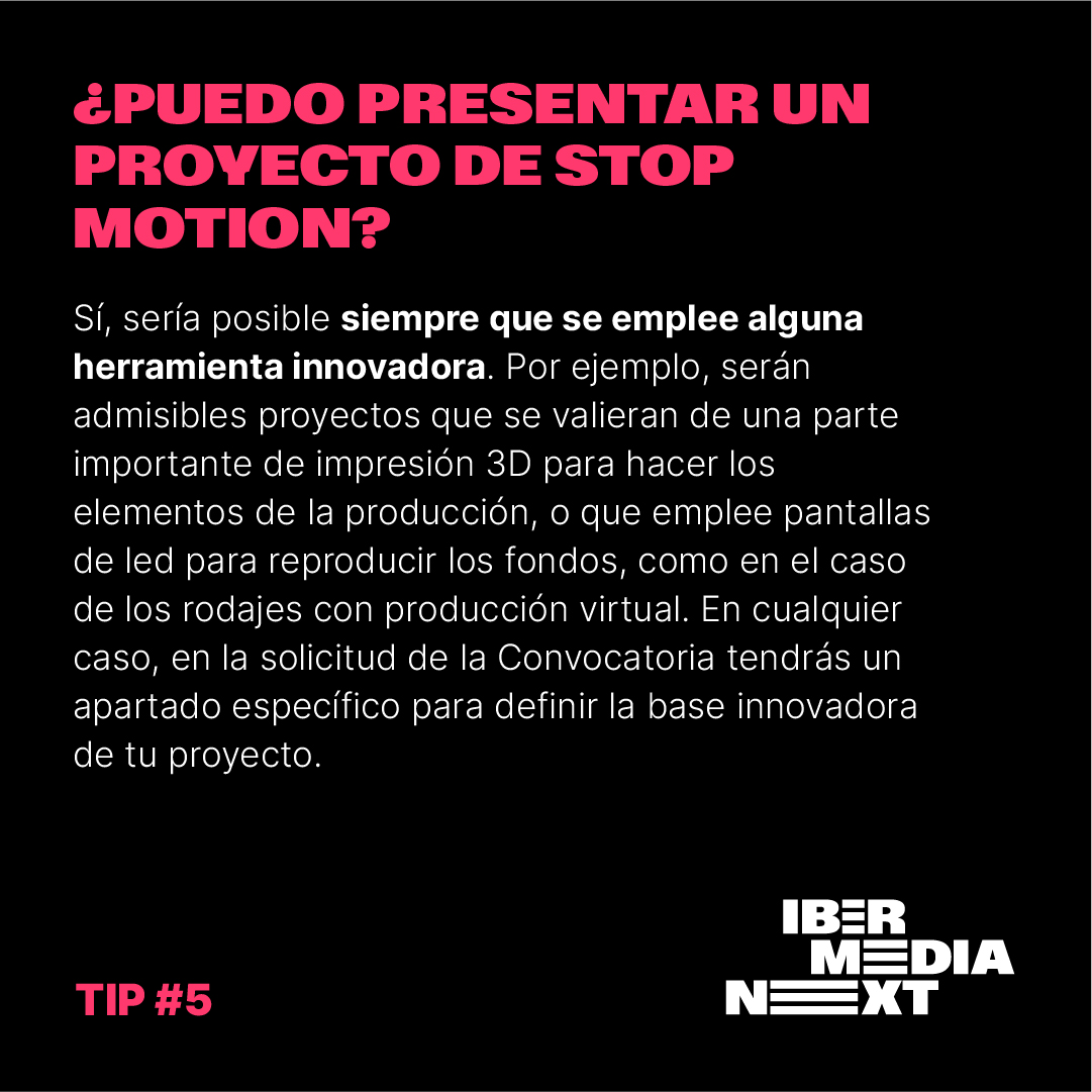 IbermediaNext's tweet photo. ¿Y el #StopMotion? El #TipsNext de hoy se centra en esta técnica tan querida dentro de la animación: ¿puedo presentar un proyecto a #IBERMEDIANEXT si la utilizo?
Más info en nuestra web: https://t.co/3bpnzqeIvQ https://t.co/S3q2lIuRhG