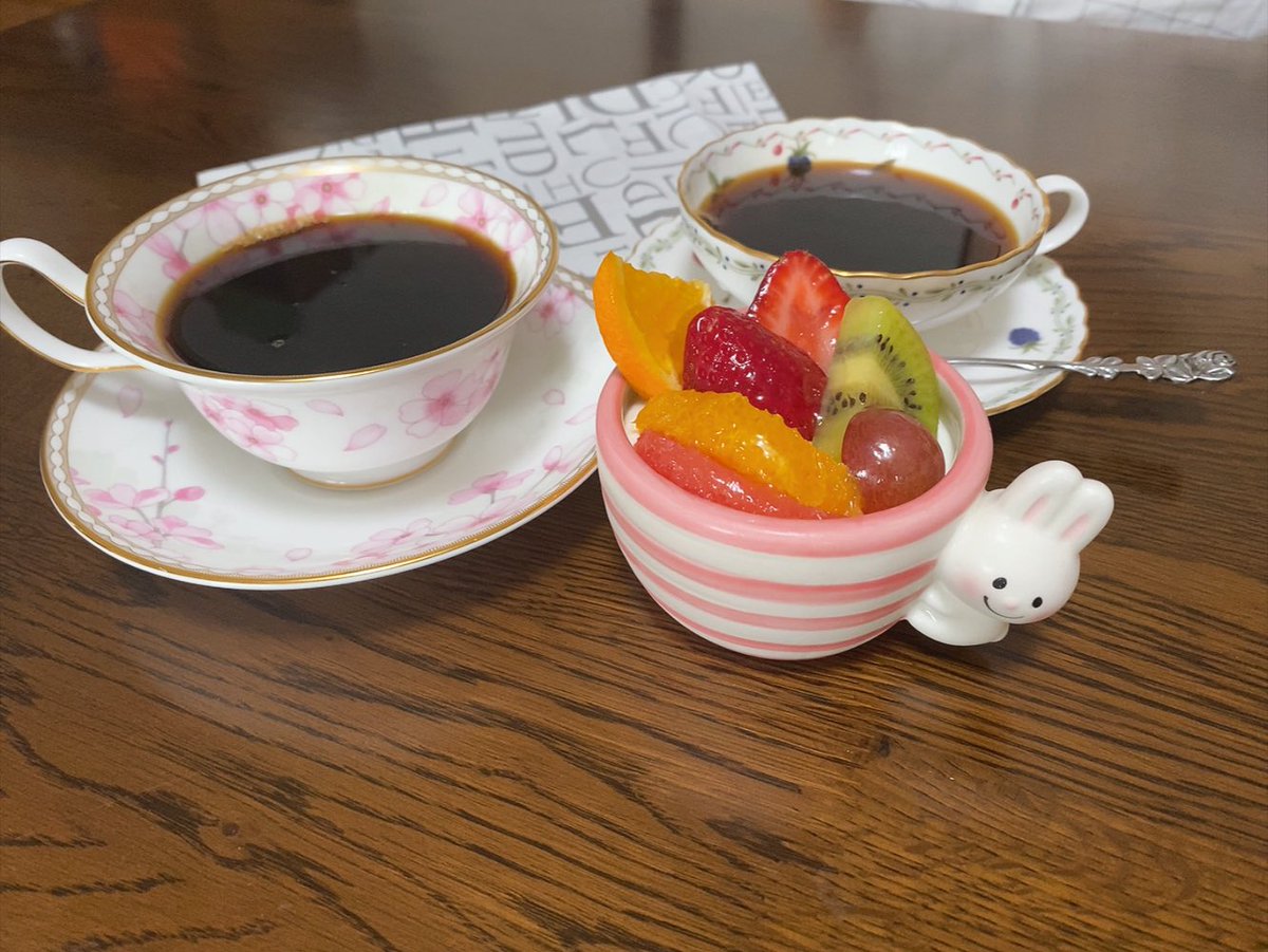 🐰と珈琲
#茶好連