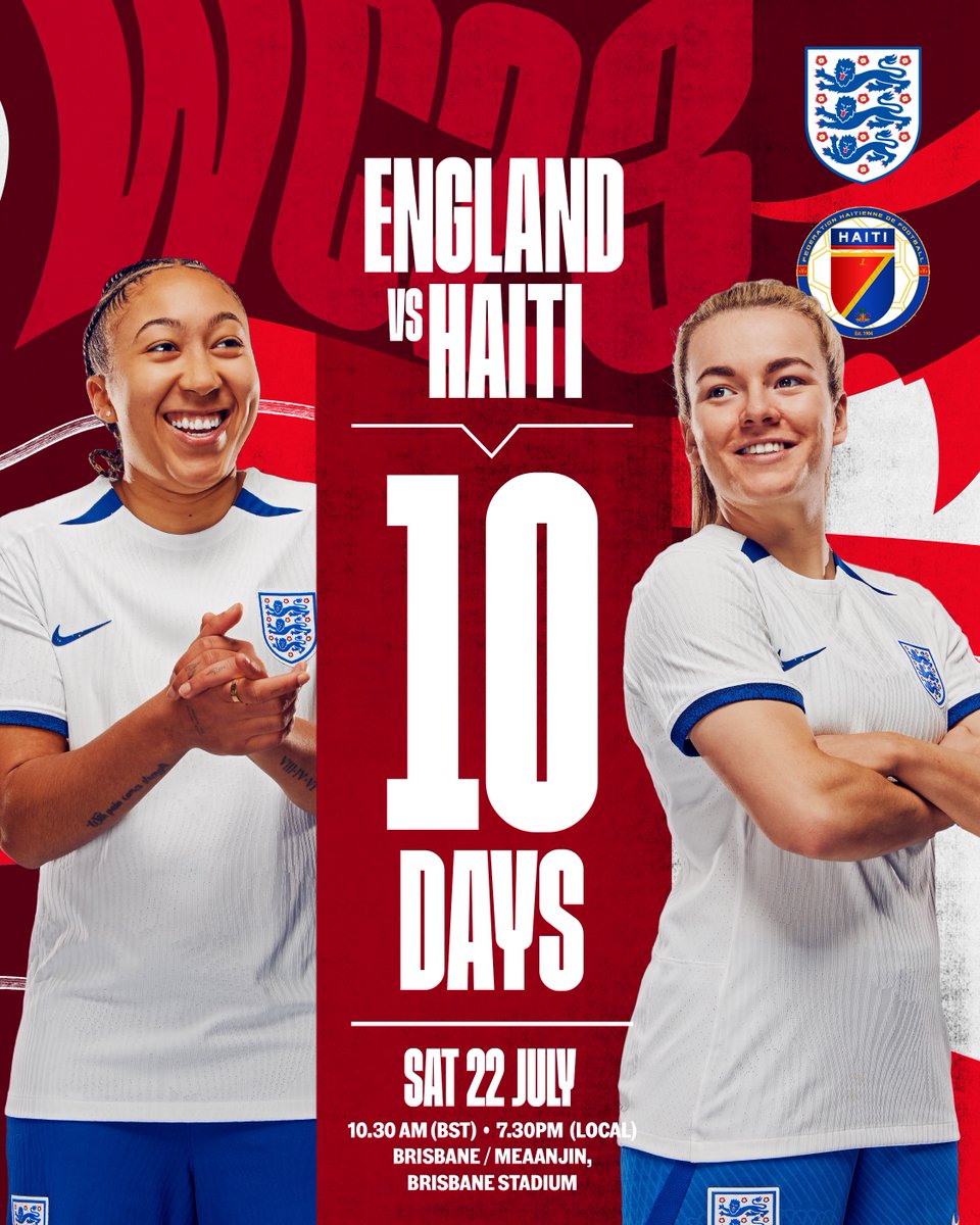 🔟 days to go until our <a href="/FIFAWWC/">FIFA Women's World Cup</a> opener! 🤩