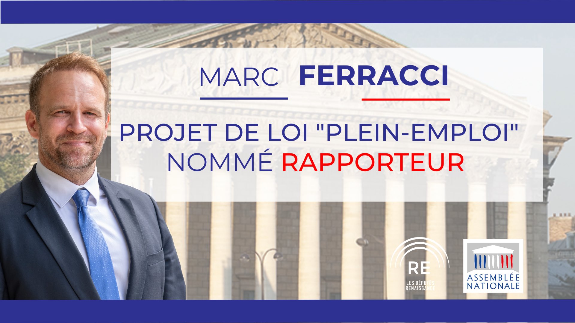 Marc Ferracci on Twitter "J’ai l’honneur d’avoir été désigné par la commission des affaires