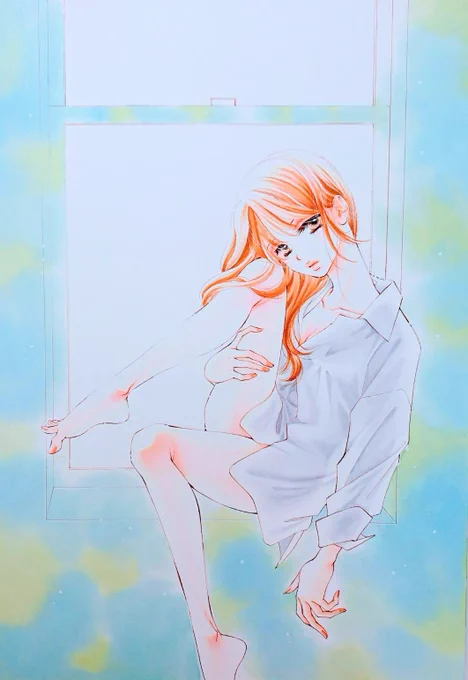 8巻とプチコミのお知らせのRTや反応、感想ありがとうございます好き! 暑すぎるので涼しげなイラスト探したら #どうしようもない僕とキスしよう 1話目の扉絵、少し涼しい?!あと懐かしい(笑)