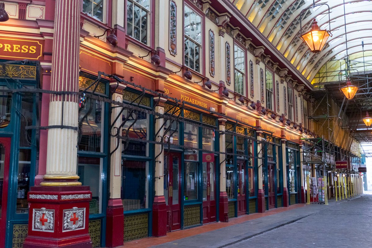The old (Leadenhall Market) with the new (Pizza Express)

Leadenhall Market is a lovely, ornate building in the heart of the City of London

#leadenhallmarket #leadenhallmarketlondon #pizzaexpress #oldandnew #cityoflondon