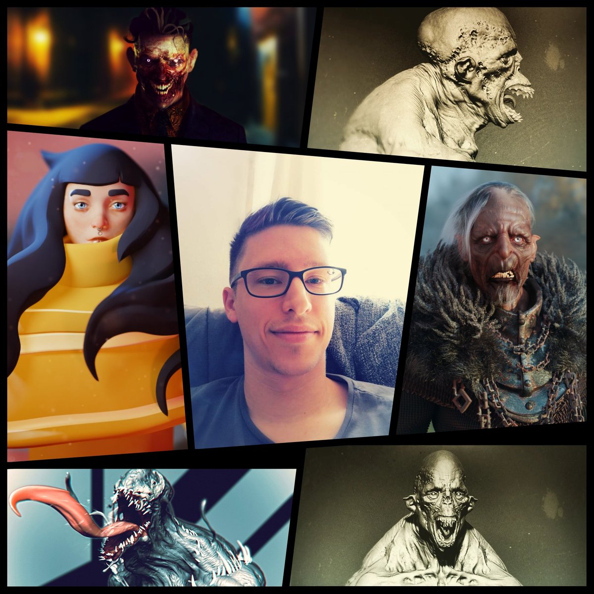 koegelDesign's tweet photo. Happy #PortfolioDay everyone 🙂
I am a character and creature artist in games who is looking for work at the moment 🙂 https://t.co/LCrwPU8g6k