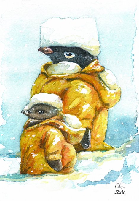 「penguin signature」 illustration images(Latest)｜3pages