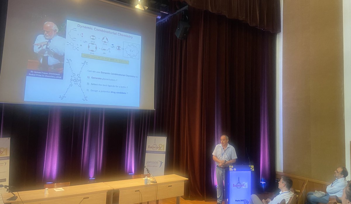M. Carmen Galan (@mcgalan_bristol) on Twitter photo <a href="/SebVidalChem/">Sebastien Vidal</a> now on stage to discuss his work on dynamic combinatorial chemistry to find new multivalent glycoclusters for selective lectin binding showing us the big challenges and exciting results <a href="/EUROCARB21/">Eurocarb21</a> <a href="/SebVidalChem/">Sebastien Vidal</a> now on stage to discuss his work on dynamic combinatorial chemistry to find new multivalent glycoclusters for selective lectin binding showing us the big challenges and exciting results <a href="/EUROCARB21/">Eurocarb21</a>