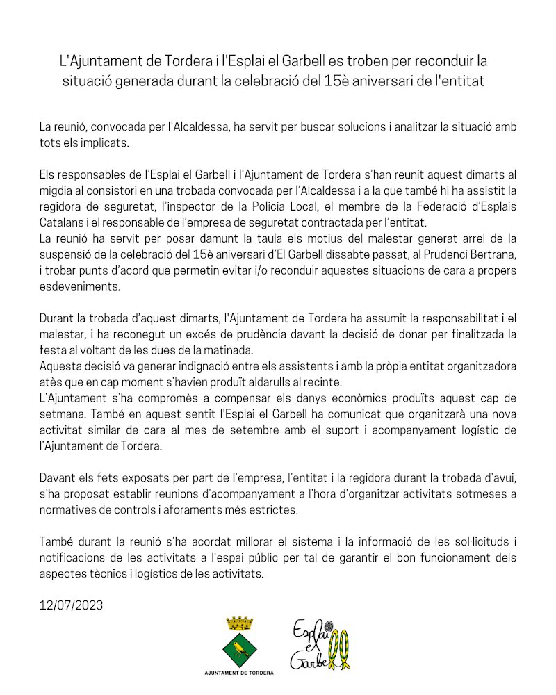 Esplai El Garbell tweet media