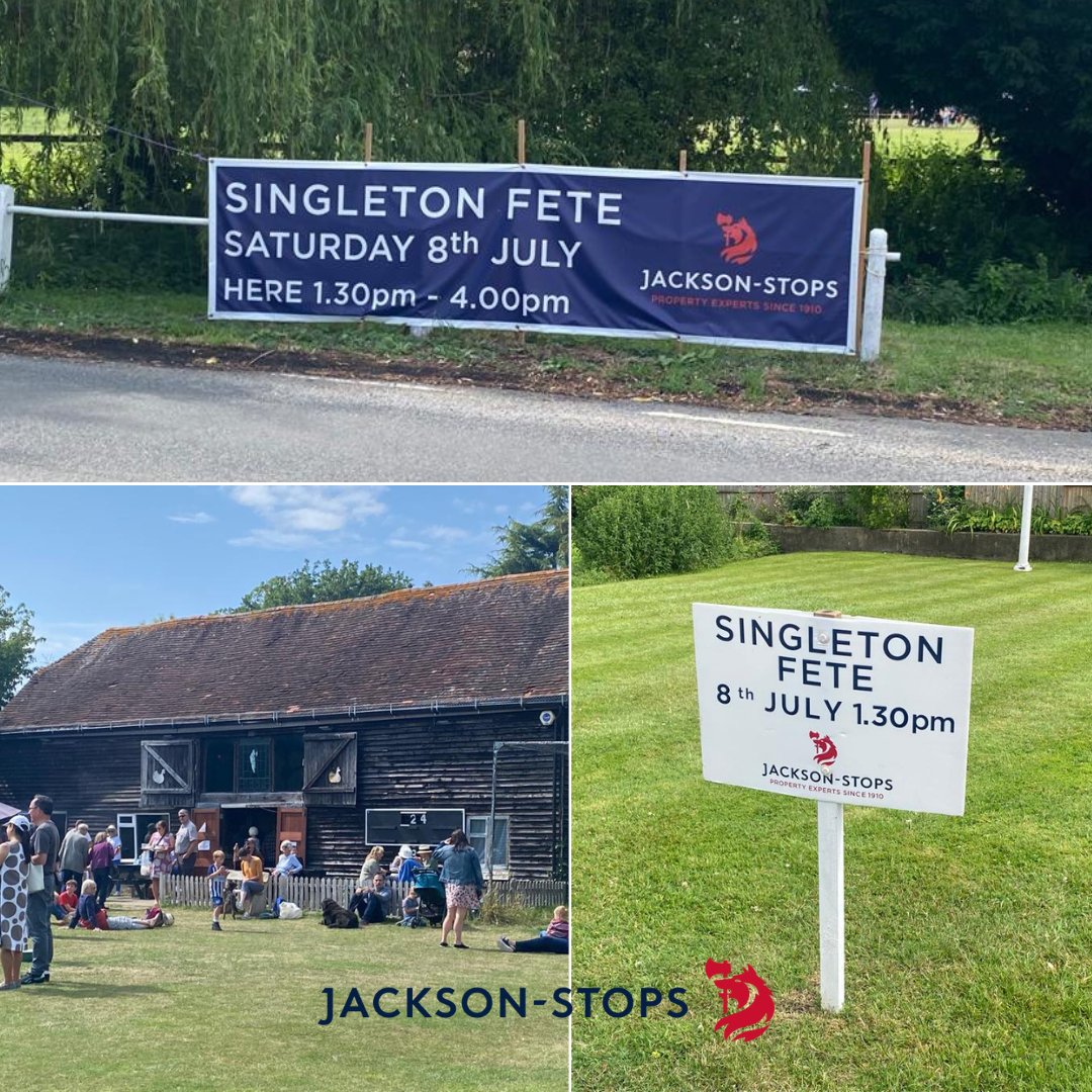 We were delighted to sponsor Singleton fete last weekend; just one of the villages we cover as part of our Chichester branch. 

Find out more: jackson-stops.co.uk/branches/chich…