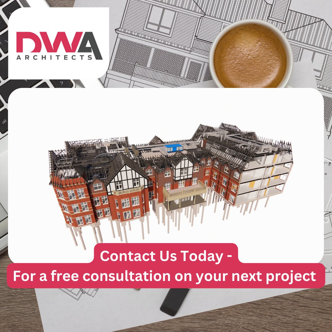🏢 DWA Architects is a RIBA chartered practice with over 30 years of experience in the #PrivateHealthcareSector. We have designed and overseen the construction of over 450 #residentialcarehomes across the UK, many of which have won design awards.